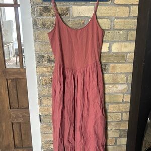 Aerie Women’s Spaghetti Strap Maxi Dress - Dusty Rose